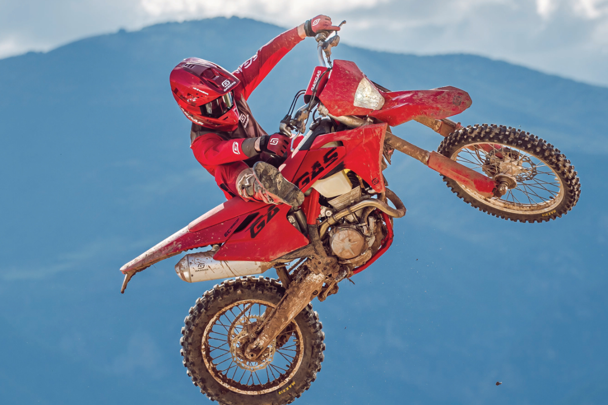 Accossato Lenker Trial Silber - Aluminium Gas Gas TXT 2000 Lenkstange 22mm Durchmesser