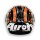 Airoh Aster-X Skull orange M (57/58)