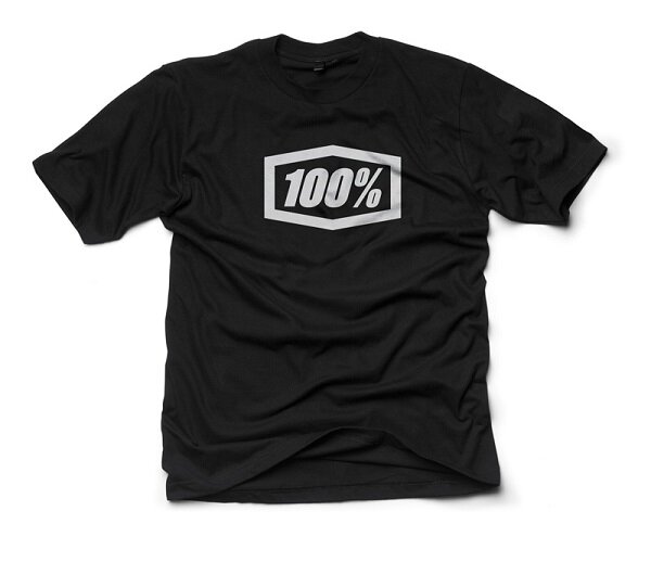 100% T-Shirt Essential in schwarz XL