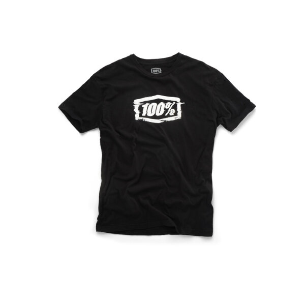 100% T-Shirt Transmission Schwarz