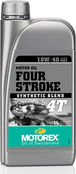Motorex Motoröl 4 Takt 10W/40 Four Stroke SAE synthetic 1L