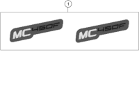 Aufkleberset MC 450F  2021