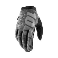 100% Handschuhe Brisker Neoprene Heather grau