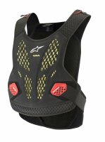 Alpinestars Brustpanzer Sequence Schwarz Rot