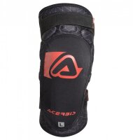 Acerbis Knieschutz X-Guard Soft Junior Schwarz Rot