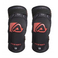 Acerbis Knieschutz X-Guard Soft Junior Schwarz Rot