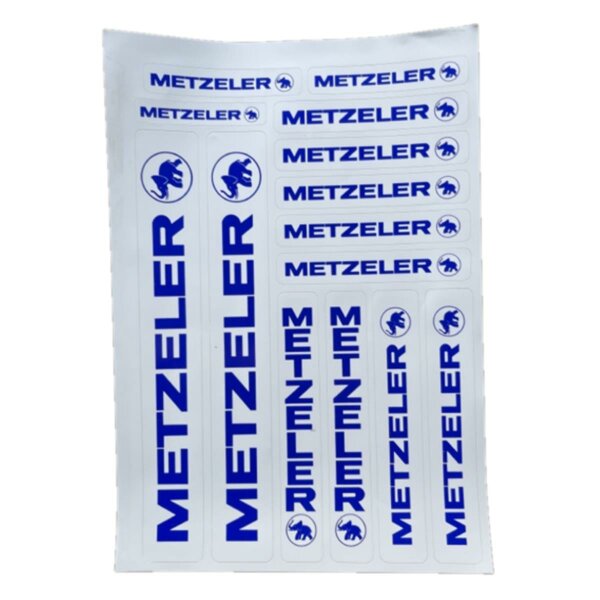 Metzeler Sticker Bogen