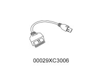 Diagnoseadapterkabel EURO V Hulane