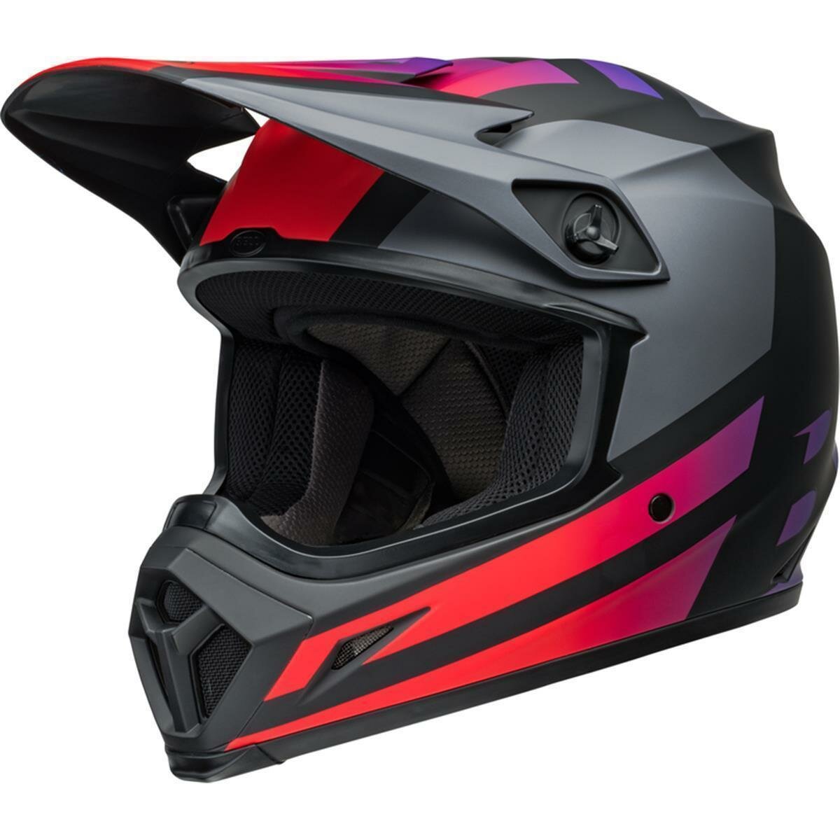 Bell Helm MX 9 Mips Alter Ego Matt Schwarz Rot GASGAS SHOP24 Motorrader Originalersatzteile Zubehor GASGAS Shop24