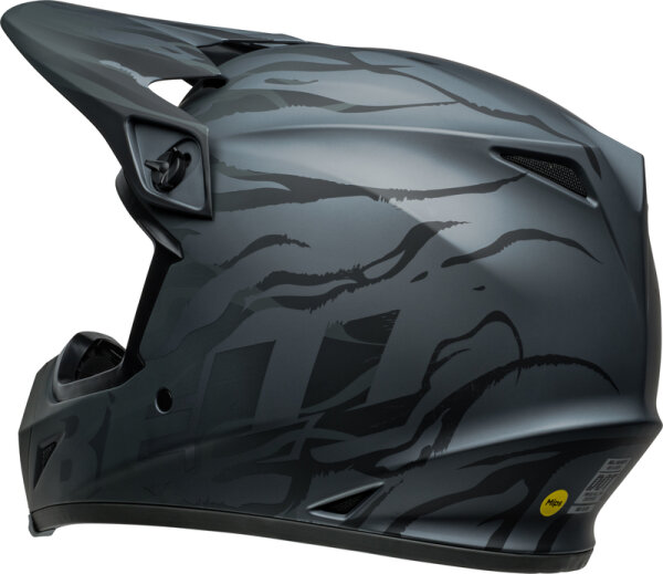 Bell MX-9 Adventure MIPS Helm – Mattschwarz, Größe L – Perfekt Für Offroad & Stadt