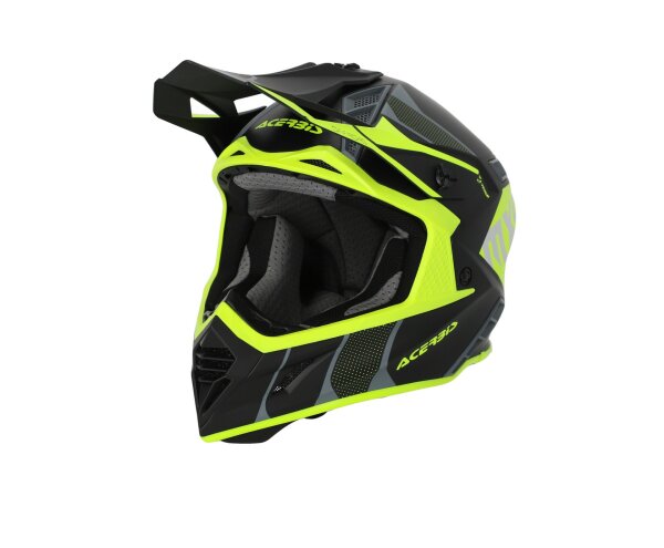 Acerbis Helm X-Track 2206 Neongelb Schwarz