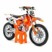 Burago Model Motorrad 1:18 KTM 450 SX-F Factory Edition 2018