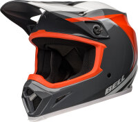 Bell Helm MX-9 Mips Dart Gloss Grau Orange