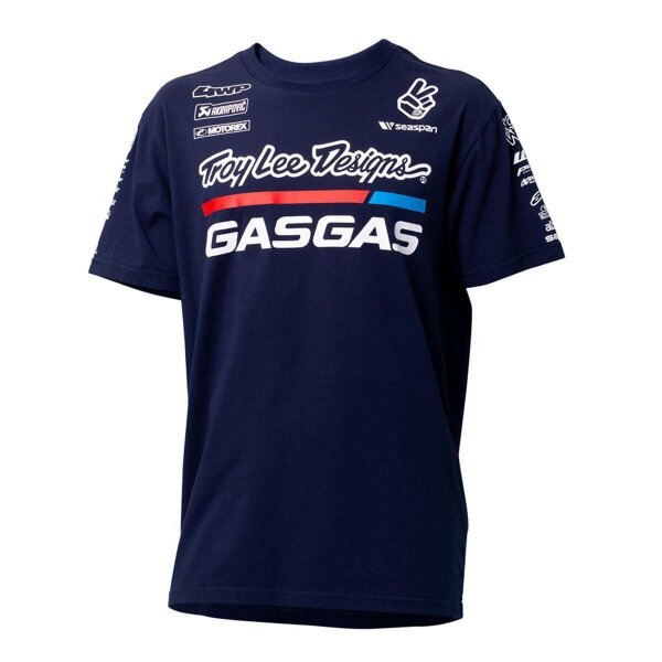 Tld Gasgas Team Tee Navy L