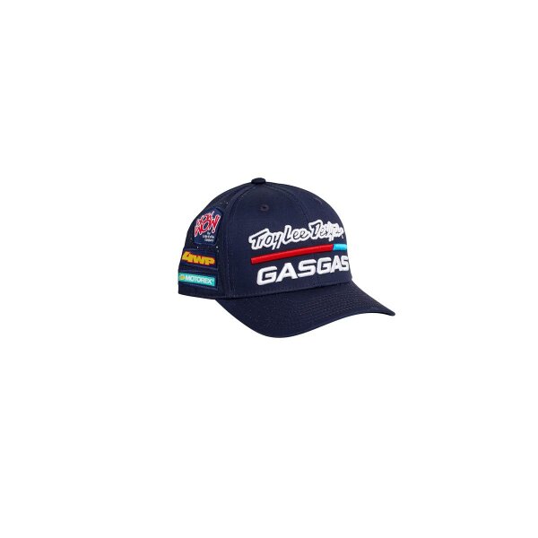 Tld Gasgas Team  Curved  Cap Navy