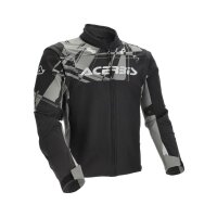 Acerbis Jacke Rally Race Schwarz Grau