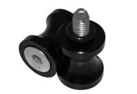 SHIN YO Bobbins Schwarz M6 x 1,0 (Paar)