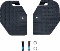 EXTENDED FOOTREST-  BLACK ANODIZED