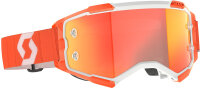 Scott Brille Fury Works Weiß Orange - Chromeorange